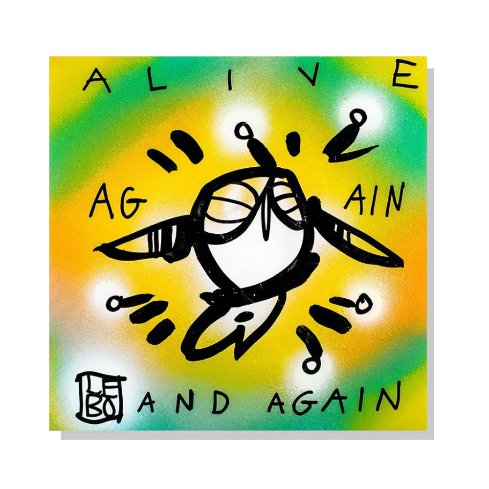 Change Unchanging, Alive, Again and Again 2 Series - Mineral Print